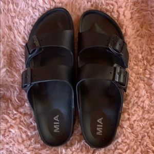 Mia Girl Jasmin Womens Footbed Sandals sz 9